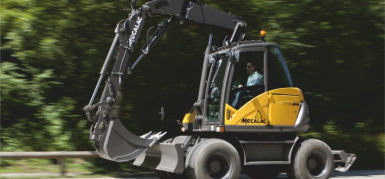 Kolová rýpadla Mecalac