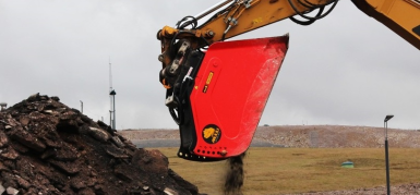 Čelisťové drticí lopaty