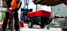 Mobilní šroubové kompresory Chicago Pneumatic