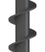 Vrták na bagr - zemní S4 100 mm