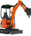 Minibagr Kubota U17-3α