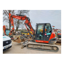 Minirýpadlo Kubota KX080-4 - dvoudíl. výložník [9057]